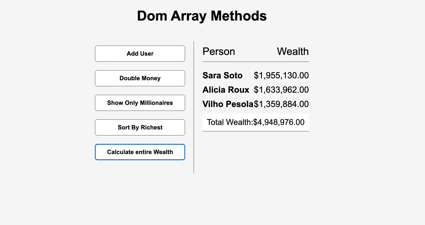 DOM-Array-Methods-forEach-map-filter-sort-reduce
