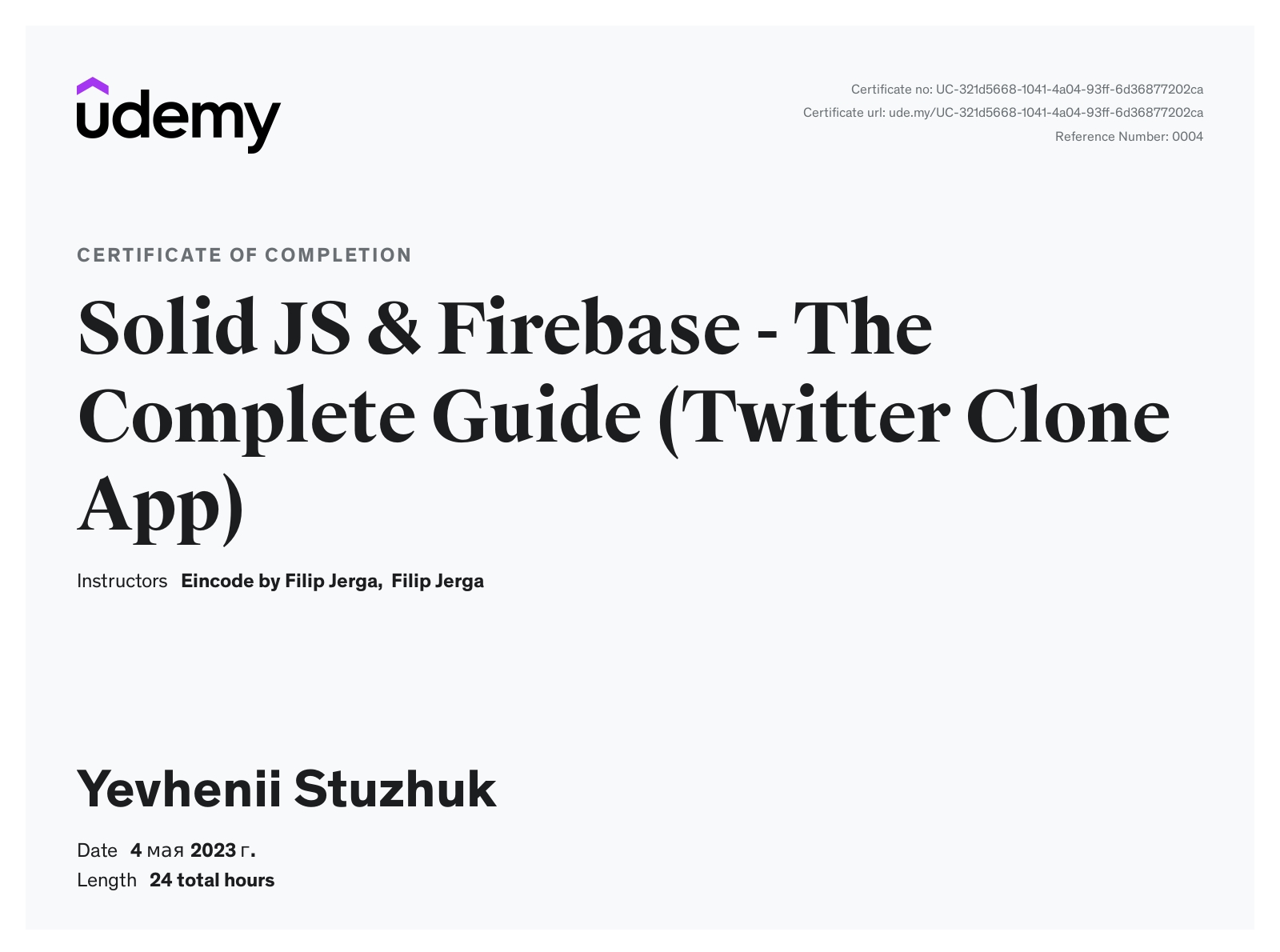 
Solid JS and Firebase - The Complete Guide (Twitter Clone App)
